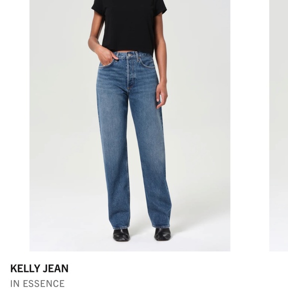 AGOLDE Kelly blue wash jeans high rise - Picture 2 of 8